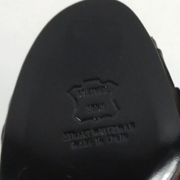 Stuart Weitzman Satin Brown Heels Size 7 - Picture 7 of 7